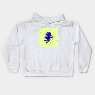 Valentine Cupid Golden Kids Hoodie